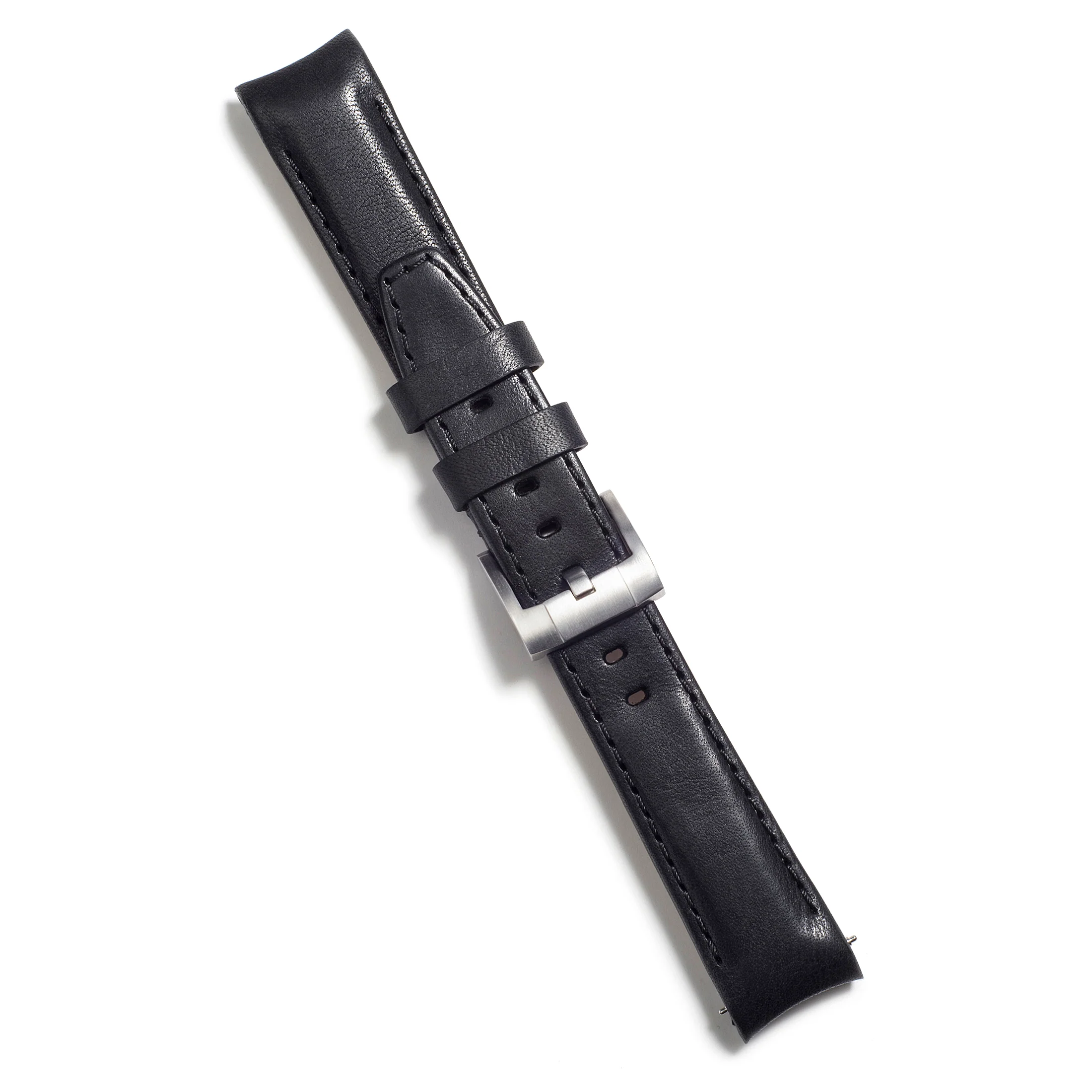 Curved End Leather for Rolex Oyster Perpetual 39mm with Tang Buckle - Image 5