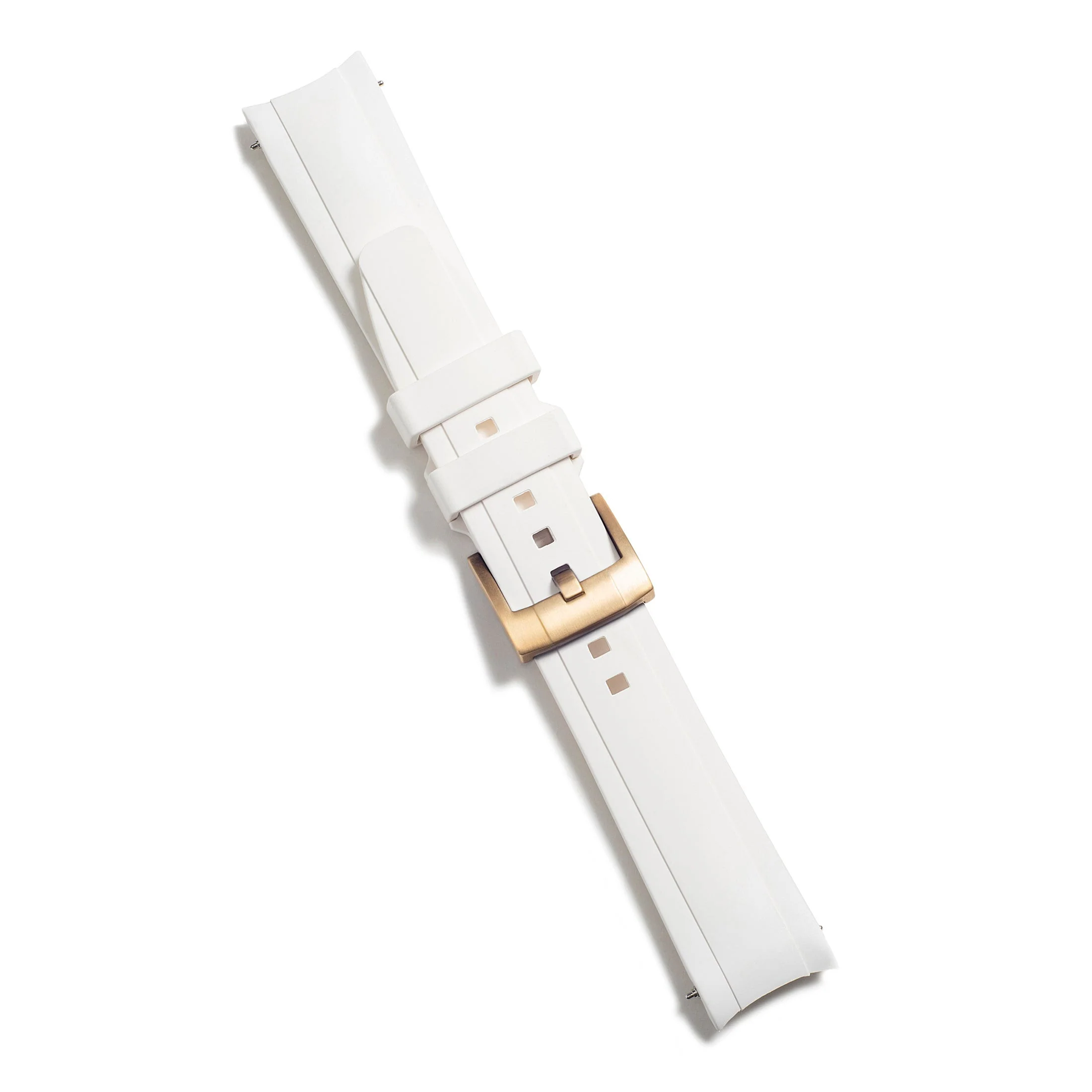Curved End Rubber Strap for Rolex Submariner with Tang Buckle - Image 86