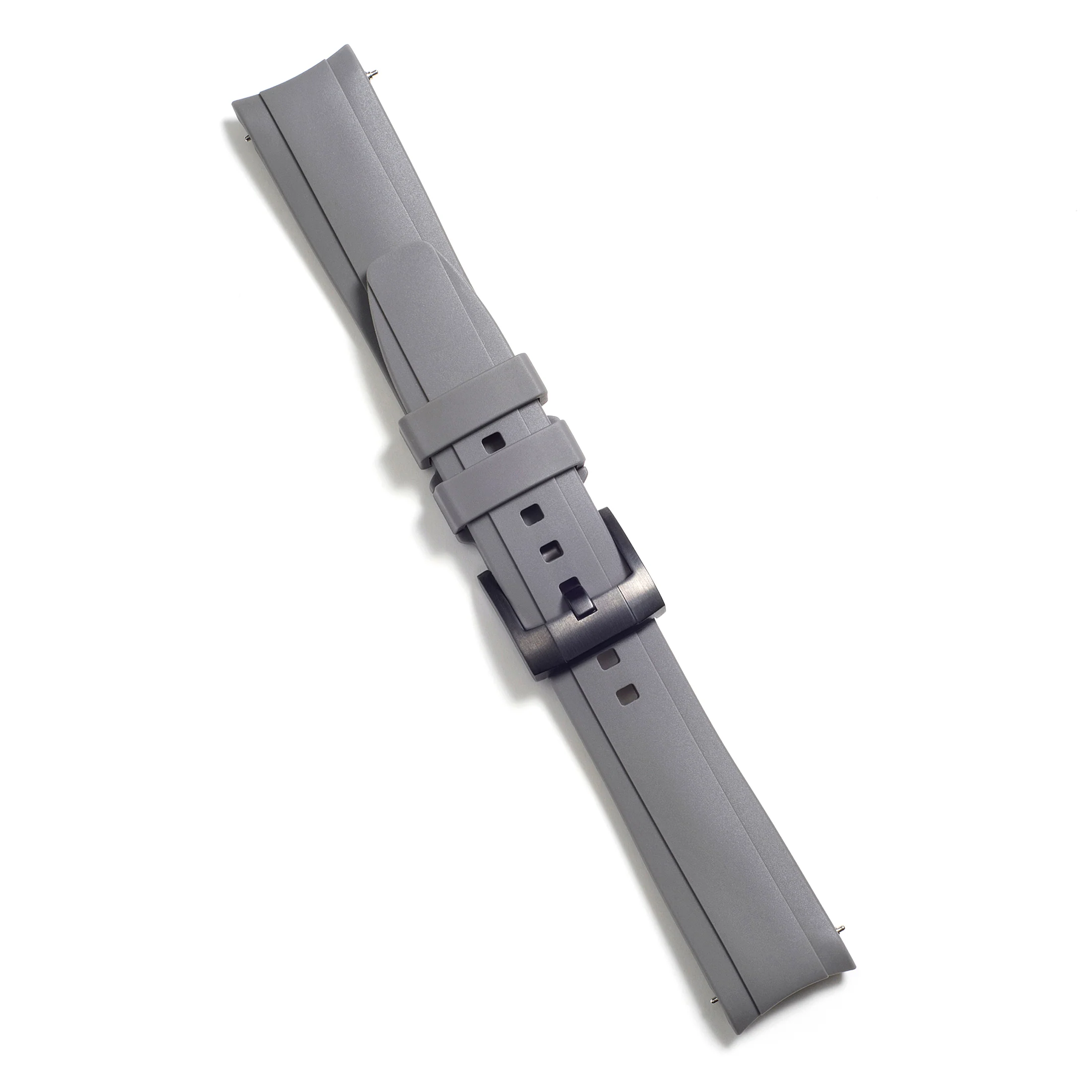 Curved End Rubber Strap with Tang Buckle for Rolex Sub Ceramic No-Date - Image 37
