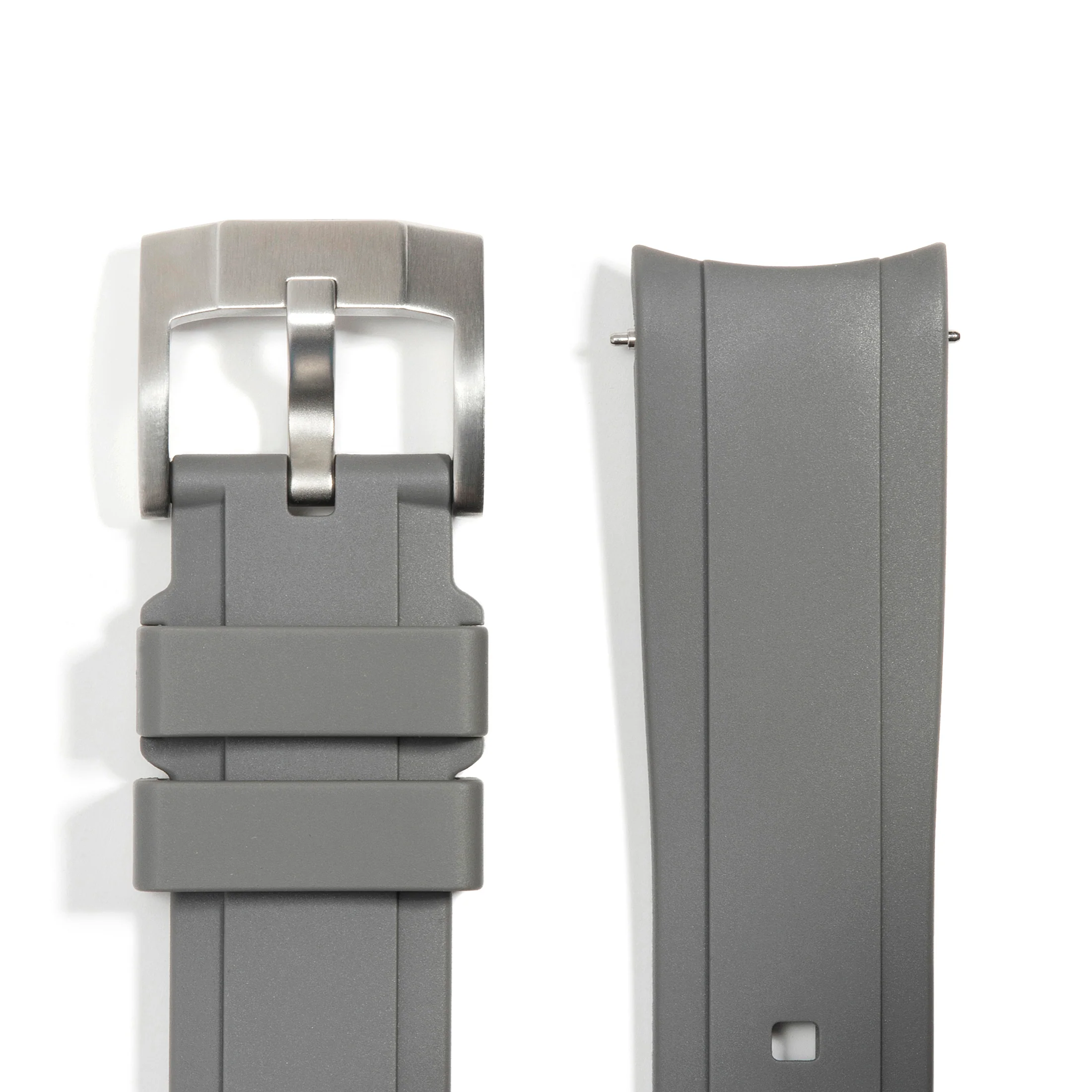 Curved End Rubber Strap for Rolex Submariner No-Date with Tang Buckle - Image 31