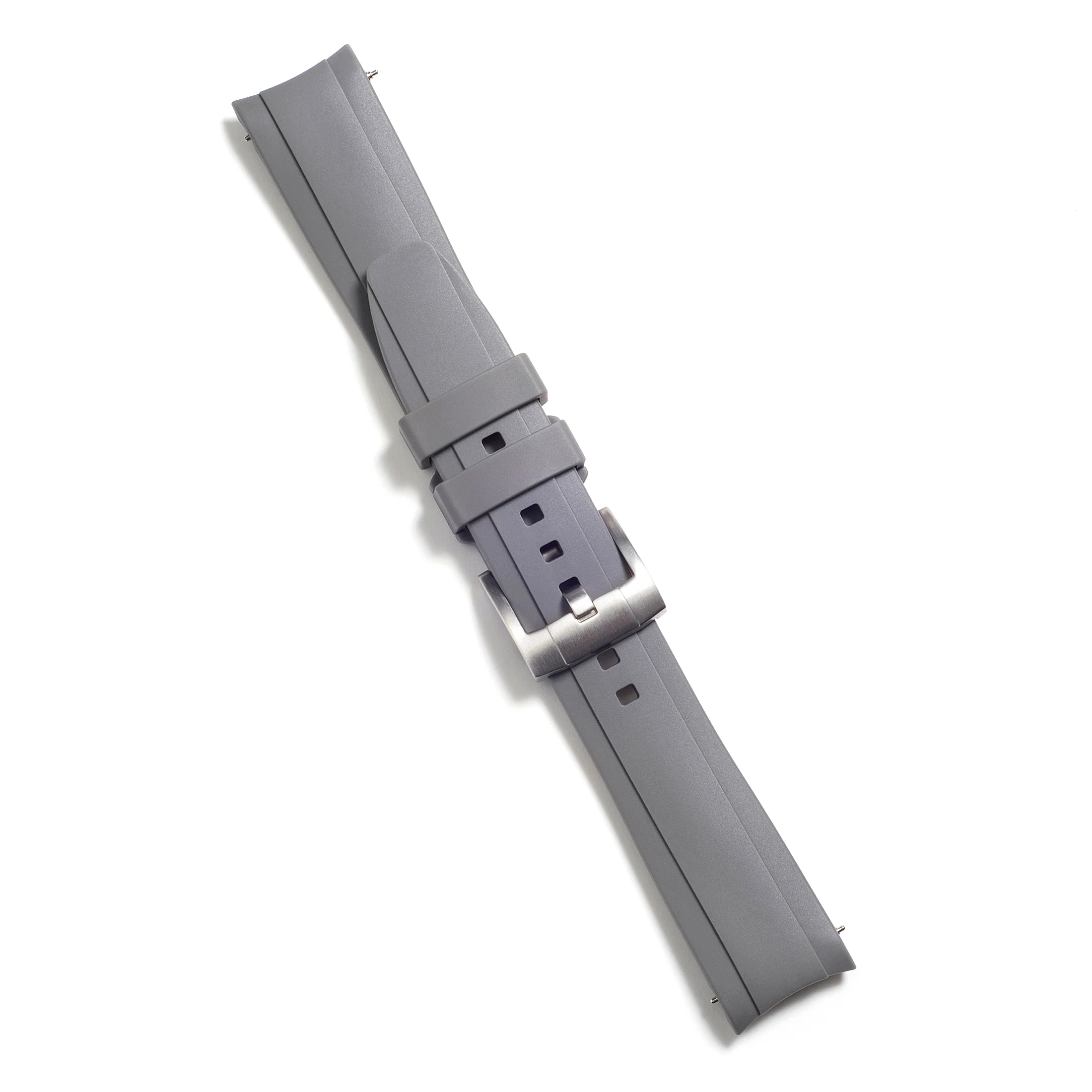 Curved End Rubber Strap for Rolex Submariner No-Date with Tang Buckle - Image 32